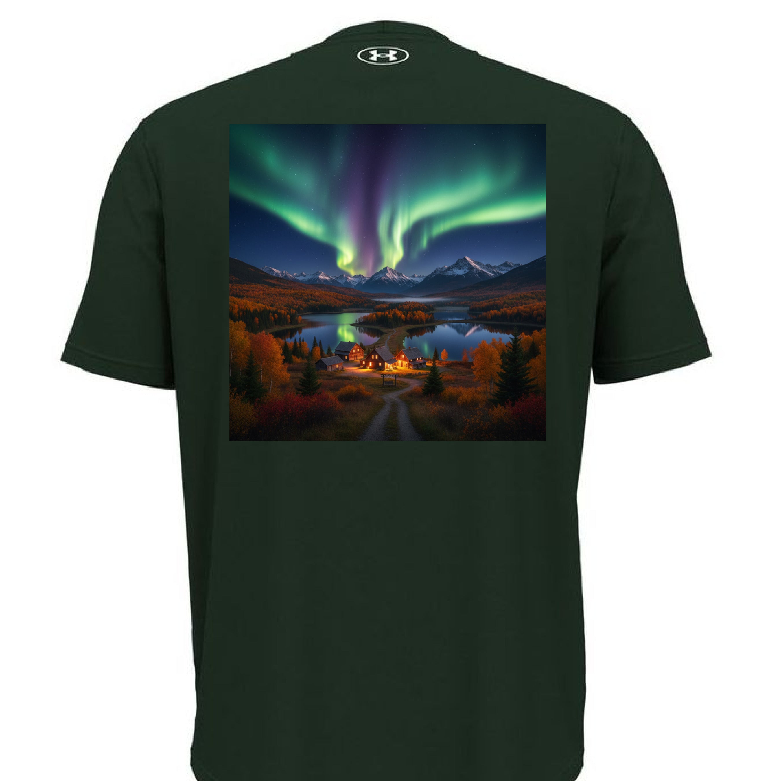 Forest Green/ White - BACK