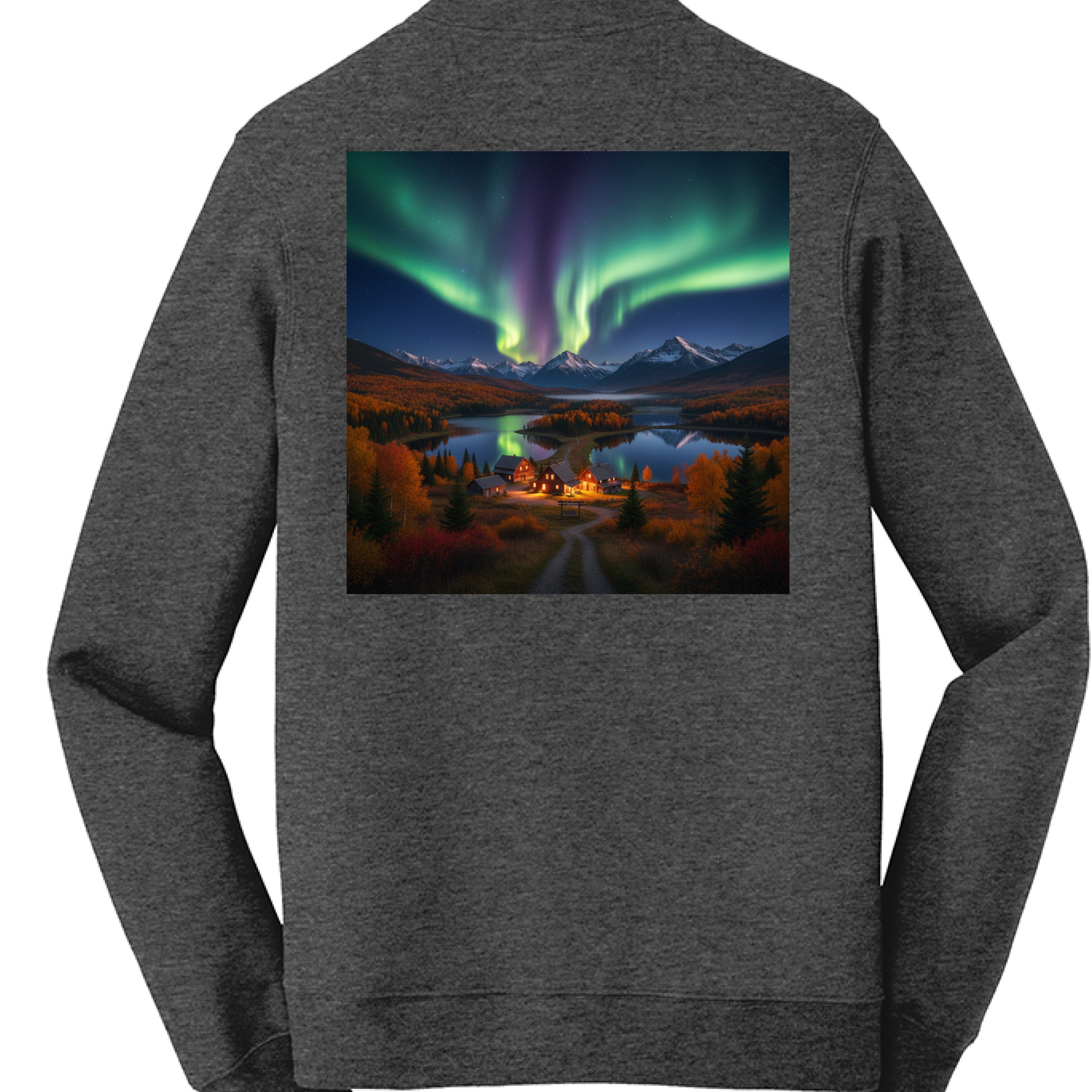 Dark Heather Grey - BACK